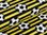 Jersey Öko Tex Fußball schwarz gelb