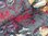 Viskose Jersey Blumen grau rot ocker