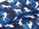 Jersey Öko Tex Einhorn dunkelblau