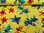 Jersey Öko Tex Lilien Libellen gelb blau