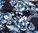Viskose Jersey Wildrosen dunkelblau