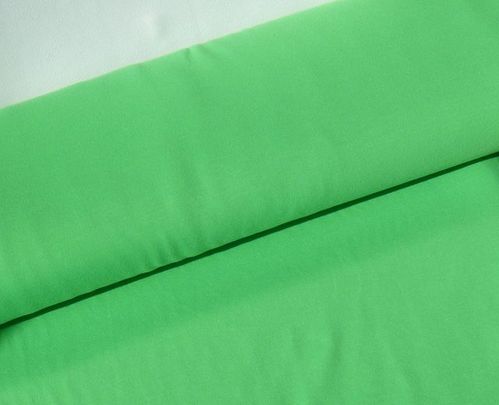 Stoffrest Sommer Sweat uni neon grün 0,83x1,50m